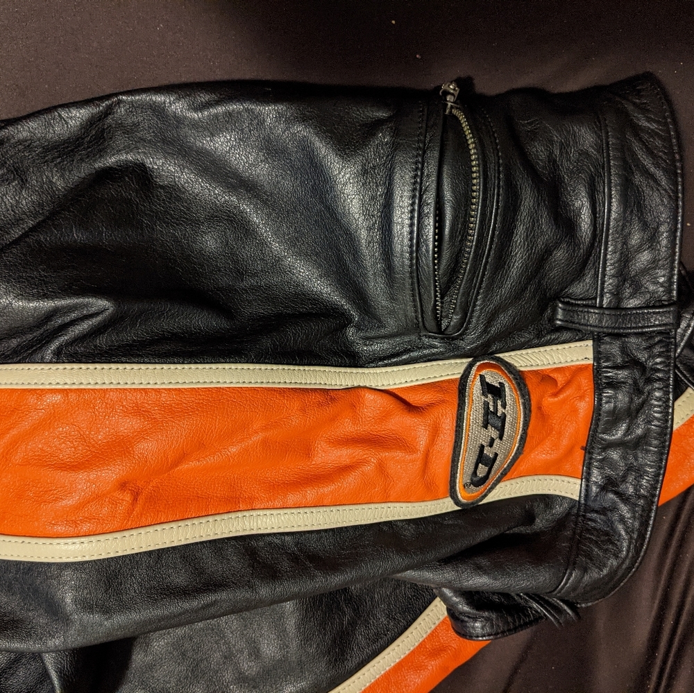 Rare Vintage Harley Davidson leather pants